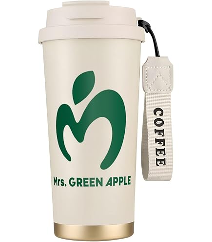 Amazon｜Mrs. GREEN APPLE ミセス 水筒 サーモボトル ポップアップ